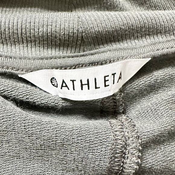 Athleta Pramayama Restore Wrap Cardigan Gray Women XL/1X Yoga Cozy Workout - Picture 4 of 7